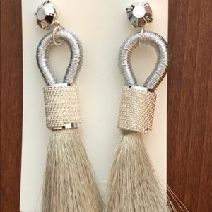 H&m tassle earrings
